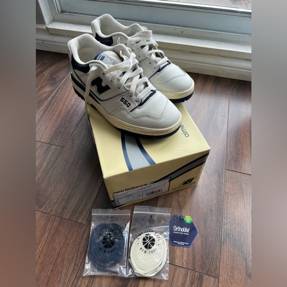 Aime Leon Dore x New Balance 550 Navy - Picture 9 of 10